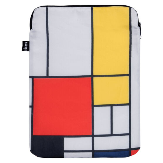 Piet Mondrian Composition with Red, Yellow, Blue and Black laptop case